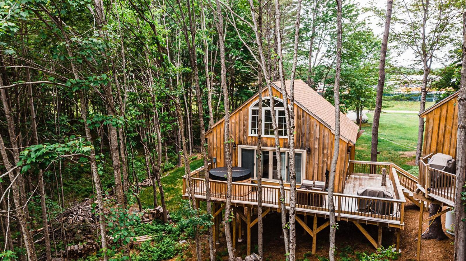 הוילה Moonlight Treehouse At Belgrade Hospitality מראה חיצוני תמונה
